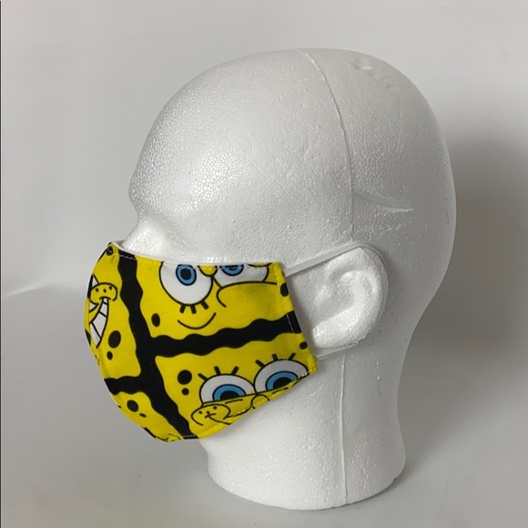 SPONGE BOB | FACE MASK | X LARGE ADULT - Picture 3 of 4